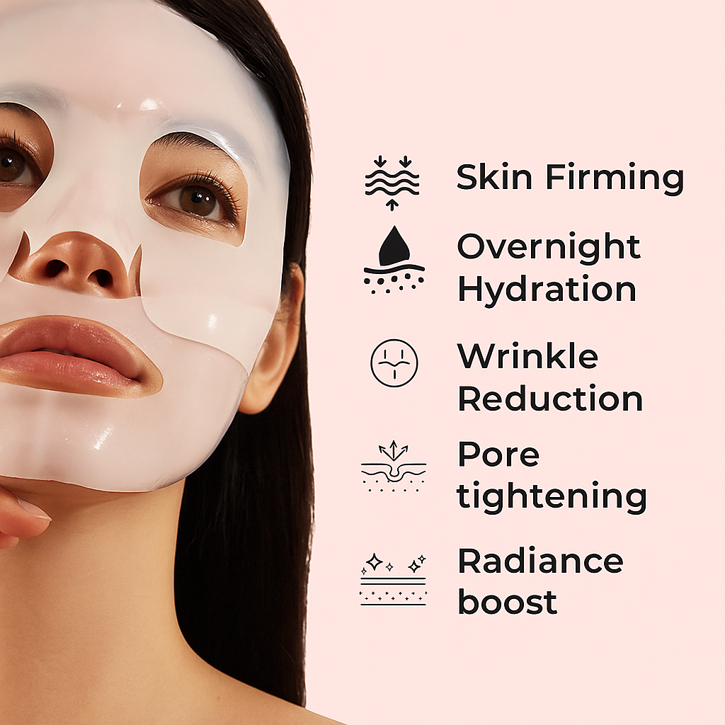 Korean Collagen Night Wrapping Peel-Off Mask