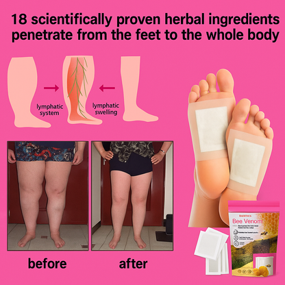 🔥 Bee Venom Detox Foot Patches!