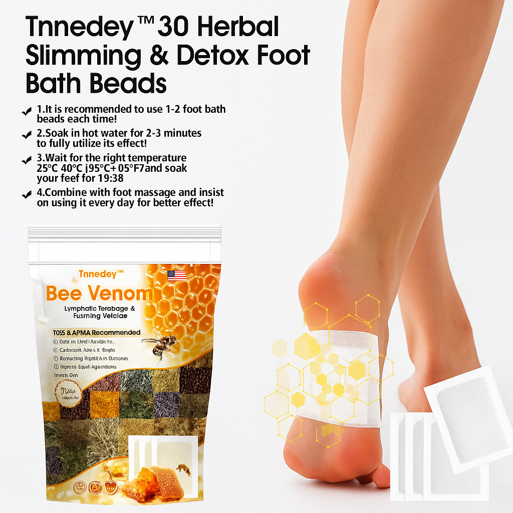🔥 Bee Venom Detox Foot Patches!